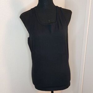 Spanx black cotton compression undershirt XL